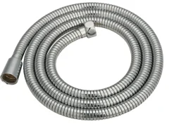 ADORA® Brusehoveder & -Slanger|Flexi bruseslange 1,5 meter Krom