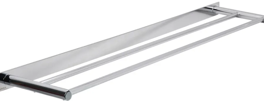 ADORA® Håndklædeholdere|håndklædestang dobbelt 60 cm krom