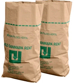 Grouw Husholdningsartikler|Affaldssække papir 110 liter 4-pk. -