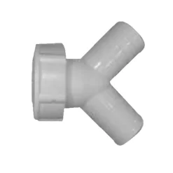 Reservedele Til Køkkenvaske|Afløbsforskruning dobbelt 1" x 3/4" x 3/4"