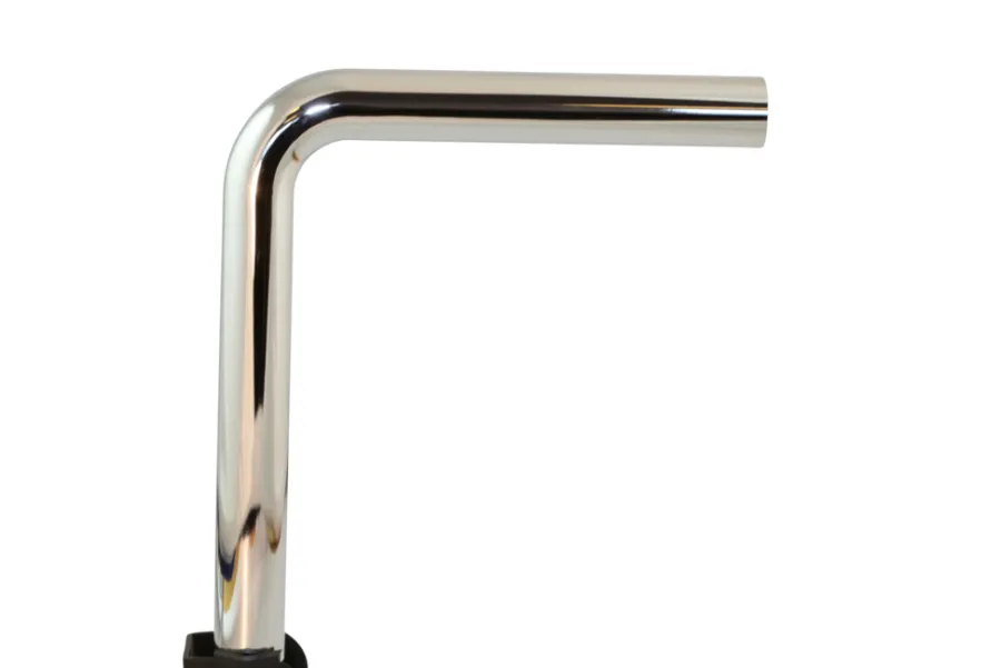 Reservedele Til Håndvaske|Afløbsvinkel krom 220 x 250 mm