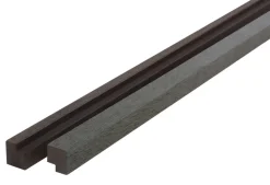 FibroTech Akustikpaneler & Tilbehør|Afslutningsliste Premium/Proff 2-pk. Black oak