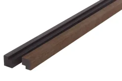 FibroTech Akustikpaneler & Tilbehør|Afslutningsliste Premium/Proff 2-pk. Smoked oak