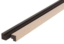 FibroTech Akustikpaneler & Tilbehør|Afslutningsliste Premium/Proff 2-pk. Light oak