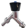 Haner & Ventiler|Aftapventil 1/2" med plastgreb krom