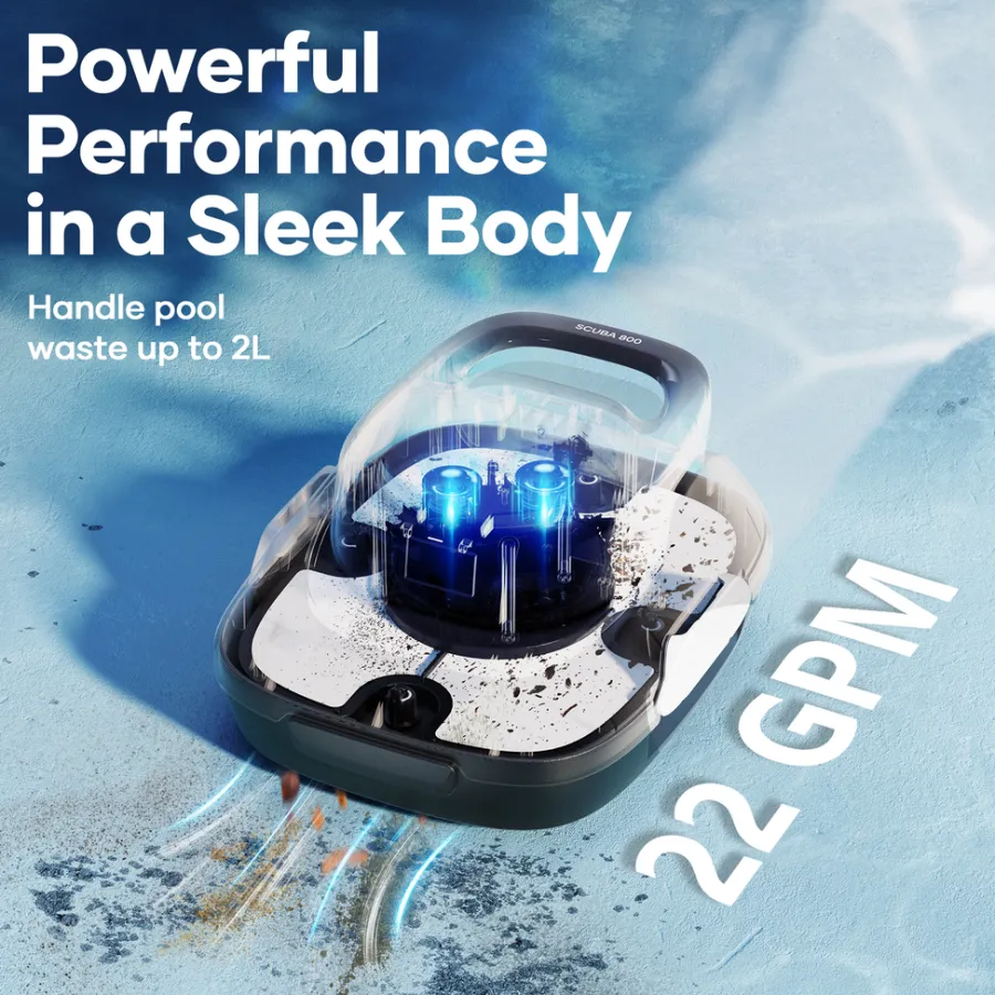 Aiper Poolrengøring|Scuba SE poolrobot trådløs