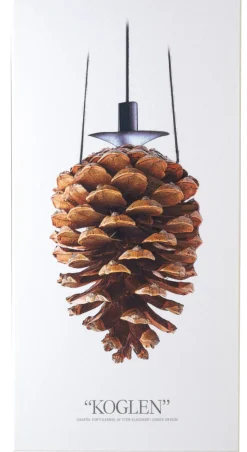 FibroTech Akustikpaneler & Tilbehør|Akustikbillede Art-Acoustic koglen 60 x 120 cm - hvid