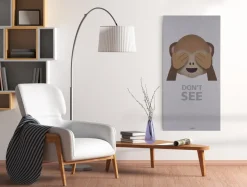 FibroTech Akustikpaneler & Tilbehør|Akustikbillede Art-Acoustic see 60 x 120 cm - lys grå