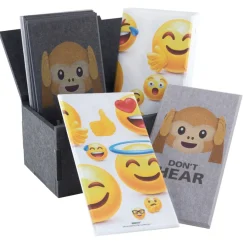 FibroTech Akustikpaneler & Tilbehør|Akustikbilleder Art-Acoustic emoji/abe 30x15 cm 12-pk.