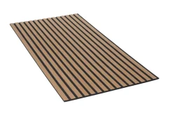 FibroTech Akustikpaneler & Tilbehør|Loftbeklædning|Akustikpanel Light Acoustic oiled oak 9 x 600 x 2500 mm Oiled oak finér
