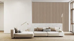 FibroTech Akustikpaneler & Tilbehør|Loftbeklædning|Akustikpanel Premium 22 x 605 x 2440 mm Light oak