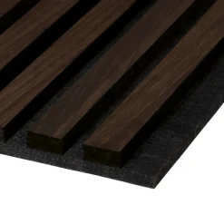 FibroTech Loftbeklædning|Akustikpanel Premium 22 x 605 x 2440 mm Smoked oak