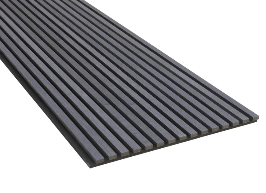 FibroTech Akustikpaneler & Tilbehør|Loftbeklædning|Akustikpanel Proff 22 x 605 x 3000 mm Black oak