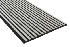 FibroTech Akustikpaneler & Tilbehør|Loftbeklædning|Akustikpanel Proff 22 x 605 x 3000 mm Grey oak