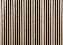 FibroTech Akustikpaneler & Tilbehør|Loftbeklædning|Akustikpanel Proff 22 x 605 x 3000 mm Light oak