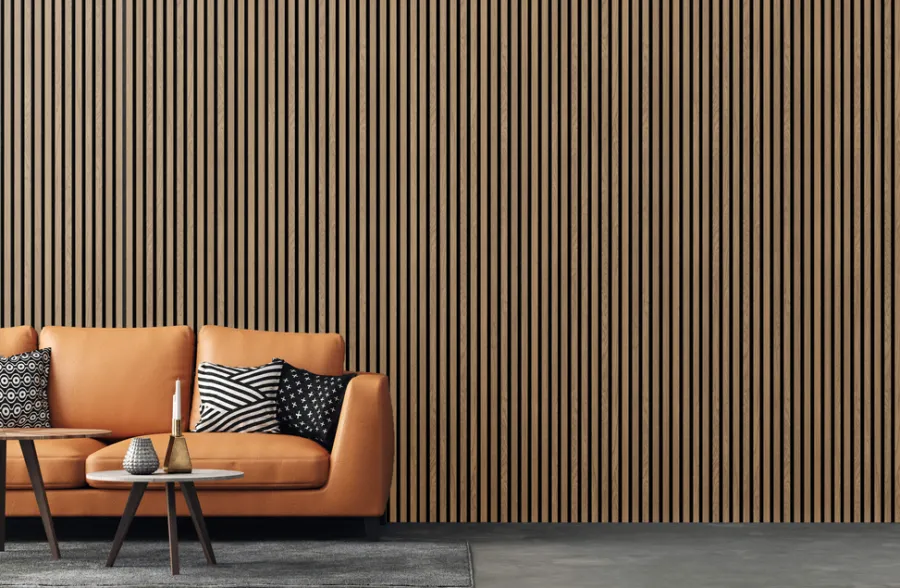 FibroTech Akustikpaneler & Tilbehør|Loftbeklædning|Akustikpanel Proff 22 x 605 x 3000 mm Oiled oak