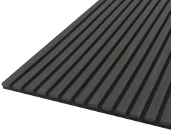 FibroTech Akustikpaneler & Tilbehør|Loftbeklædning|Akustikpanel Quanti 18 x 520 x 2440 mm Black oak