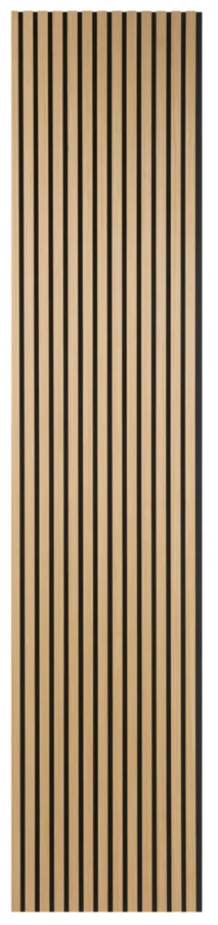 FibroTech Akustikpaneler & Tilbehør|Loftbeklædning|Akustikpanel Quanti 18 x 520 x 2440 mm Light oak