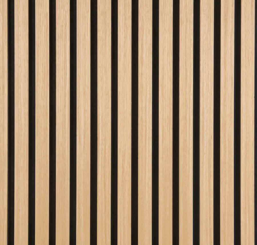 FibroTech Akustikpaneler & Tilbehør|Loftbeklædning|Akustikpanel Quanti 18 x 520 x 2440 mm Light oak