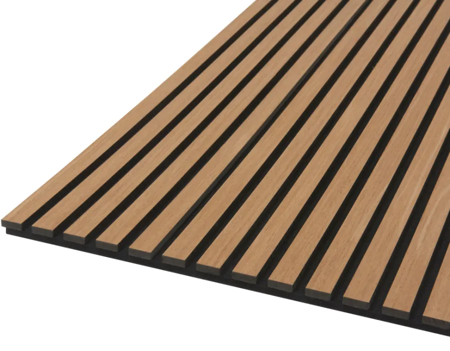 FibroTech Akustikpaneler & Tilbehør|Loftbeklædning|Akustikpanel Quanti 18 x 520 x 2440 mm Oiled oak