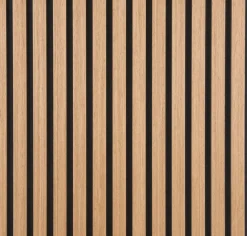 FibroTech Akustikpaneler & Tilbehør|Loftbeklædning|Akustikpanel Quanti 18 x 520 x 2440 mm Oiled oak