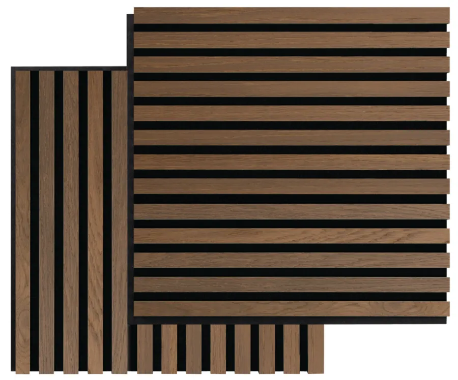 FibroTech Akustikpaneler & Tilbehør|Akustikpanel Square 22 × 520 × 520 mm 2-pk. Oiled oak