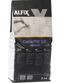 Alfix Fugeprodukter|CeraFill 10 universalfuge - koksgrå