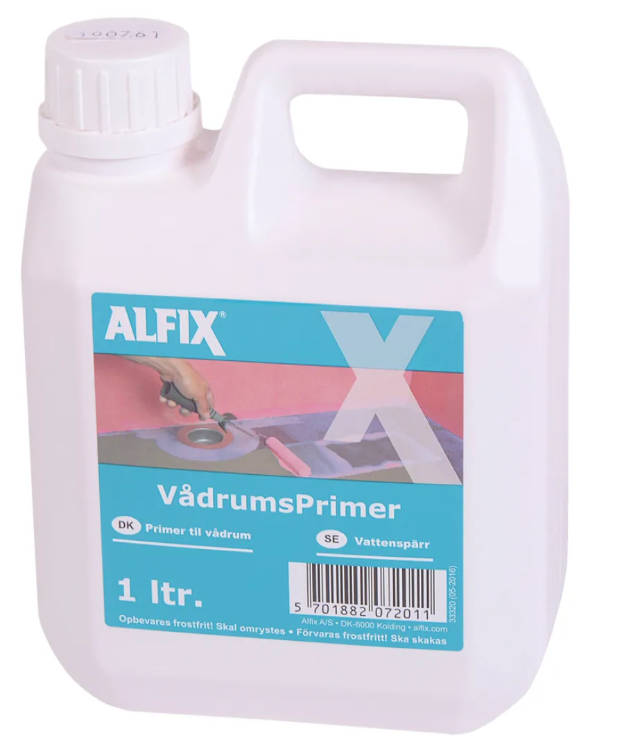 Alfix Fugeprodukter|vådrumsprimer - 1 liter