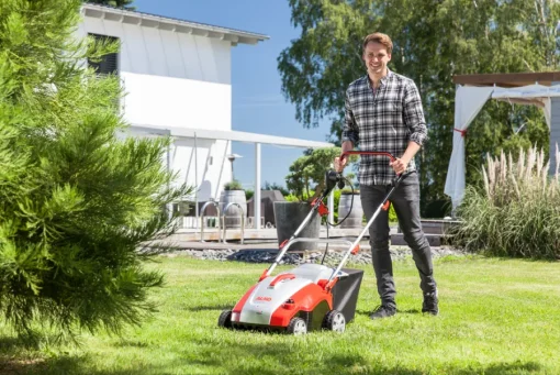 AL-KO Vertikalskærere|Combi Care 36 E 3-i-1 plænelufter m/opsamler