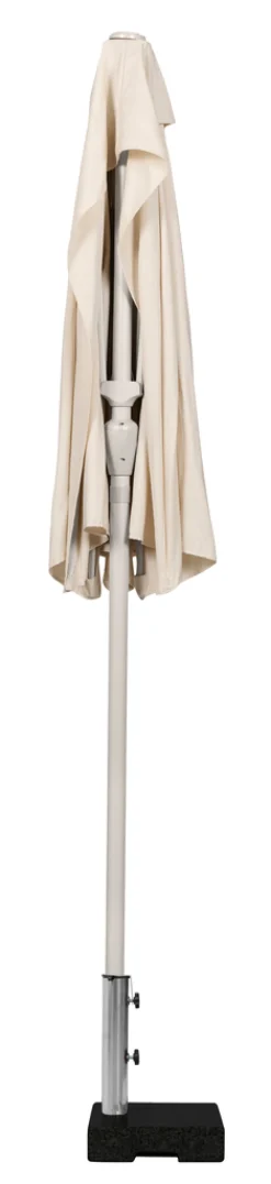 Parasoller & Markiser|Altanparasol m/krank B270 x D135 x H234 cm Sandgrå