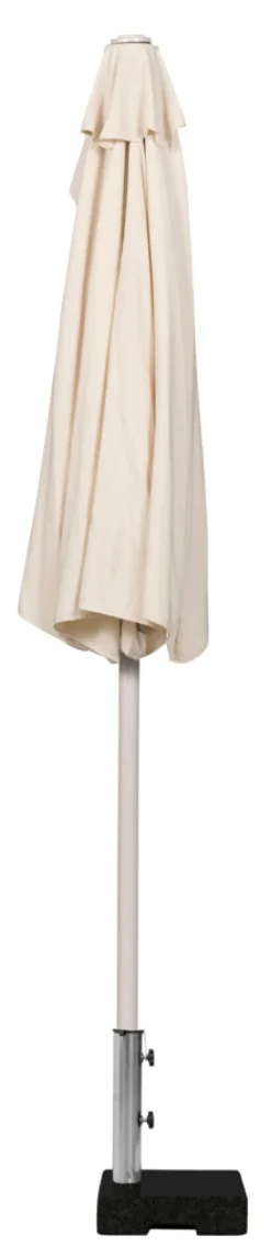 Parasoller & Markiser|Altanparasol m/krank B270 x D135 x H234 cm Sandgrå