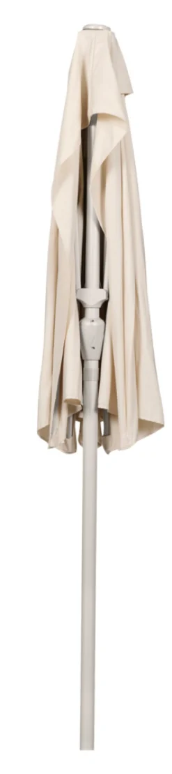 Parasoller & Markiser|Altanparasol m/krank B270 x D135 x H234 cm Sandgrå