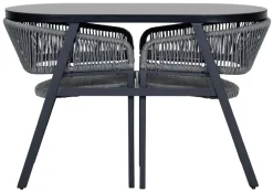 Sunlife® Caféborde & Caféstole|Altansæt Chicago - Sort