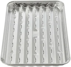 Grillexpert® Grilltilbehør|Alubakke med huller 34,2 x 22,8 cm 5 stk. -