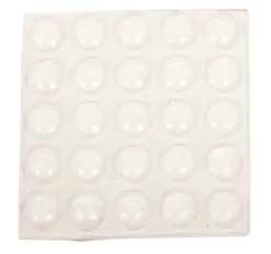 HOME it Filtpuder|Anslagsdæmpere Ø8 mm transparent 25 stk.