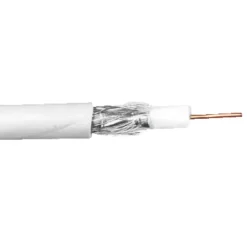 Elworks Antennekabler|Antennekabel hvid 7 mm × 25 meter -