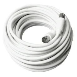 Elworks Antennekabler|Antennekabel m/stik std. coax 10 meter -