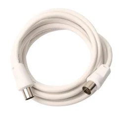 Elworks Antennekabler|Antennekabel m/stik std. coax 2,5 meter -