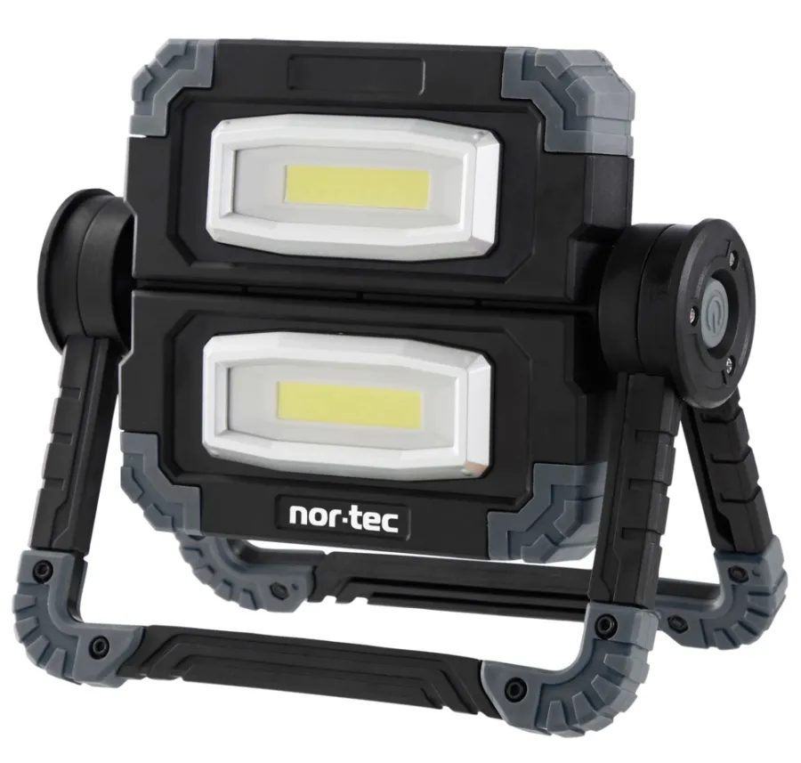 Arbejdslamper|Arbejdslampe foldbar 2 x 5 W