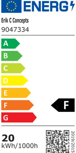 Arbejdslamper|Arbejdslampe på stativ inkl. 20 W LED-pære sort