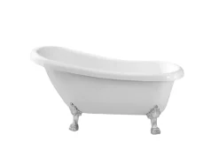 Badekar|Badekar fritstående på løvefødder L155 x B70 x H80 cm