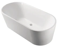 Badekar|Badekar ovalt fritstående L178 x B80 x H56 cm