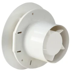 GRAD Ventilation|Badrumsventilator m/hygrostat og LED-display - Hvid