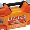 Bahco Spændeværktøj|topnøglesæt 1/4" + 3/8" - 34 dele