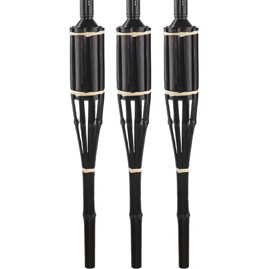 Lys & Havedekorationer|Bambusfakkel 60 cm - 3 stk.