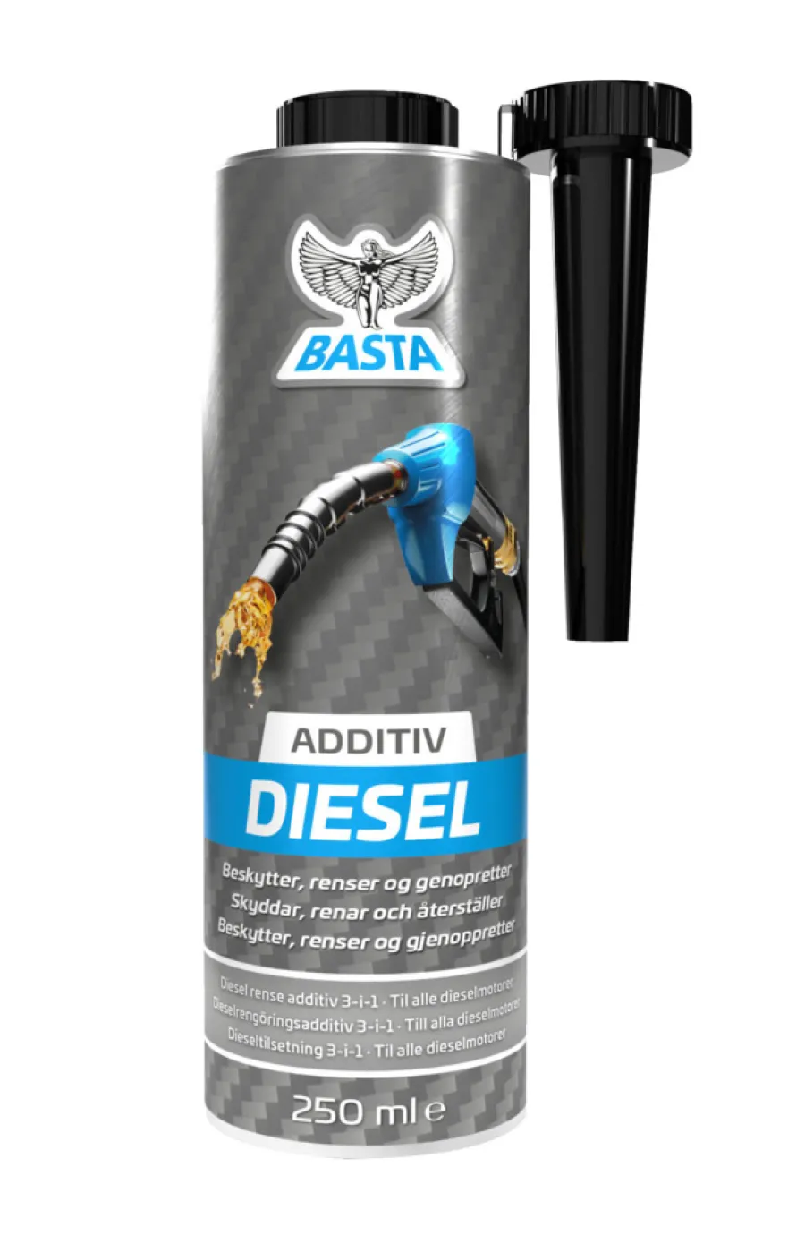 Basta Rengøring & Pudsemidler|dieseladditiv 3-i-1 250 ml
