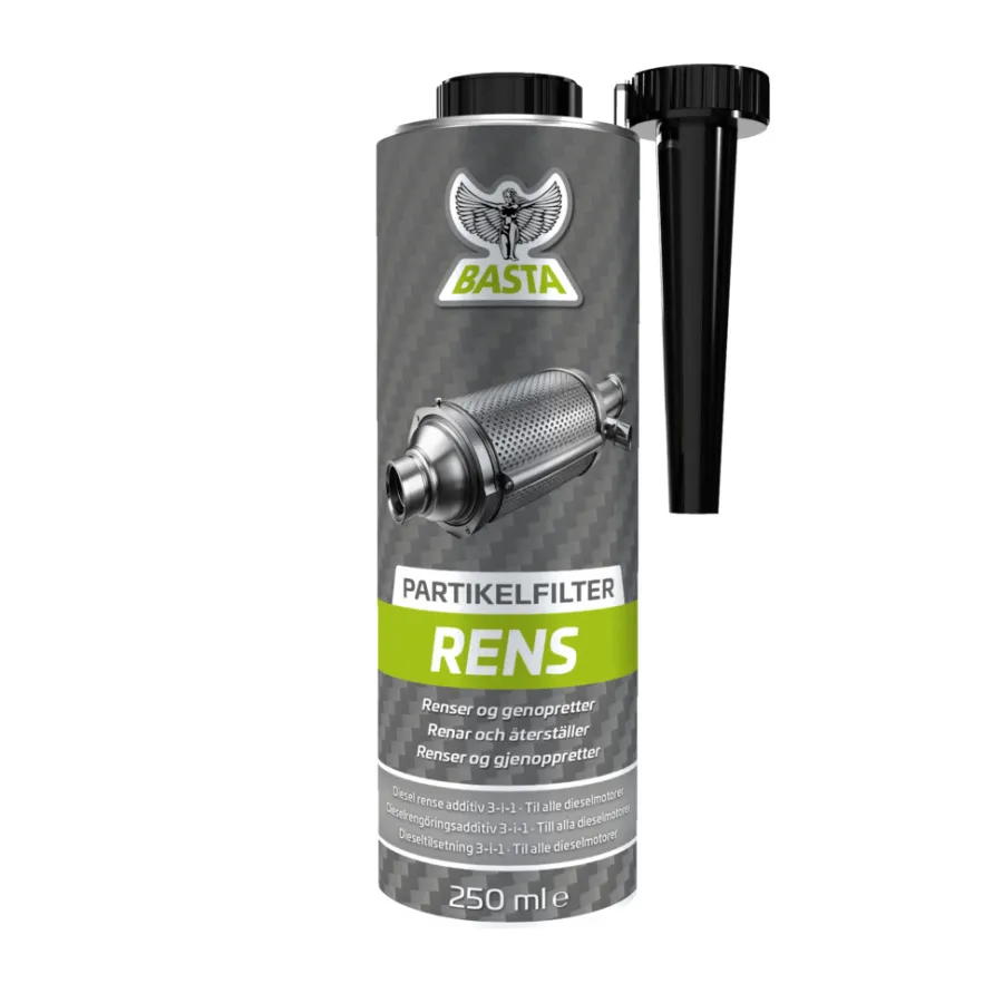 Basta Rengøring & Pudsemidler|partikelfilterrens 300 ml
