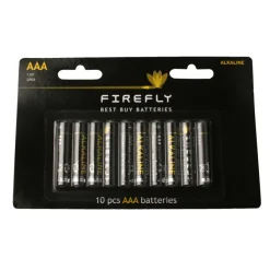 Firefly Batterier|Batteri AAA 10-pk. -