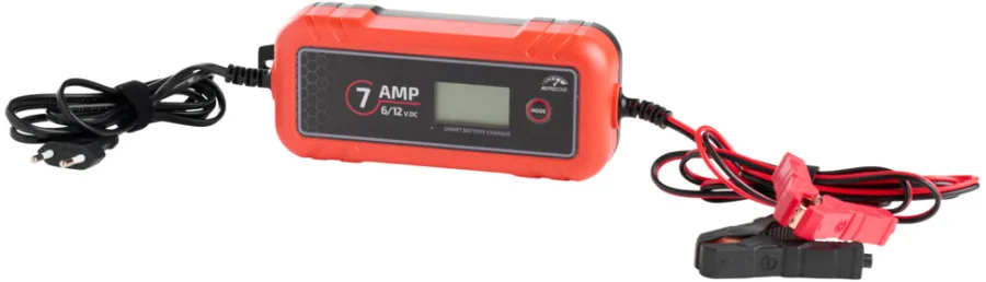 AutoZone® Autobatterier, El-Ladere & Ladekabler|Batterilader 7A/6-12 V - AutoZone