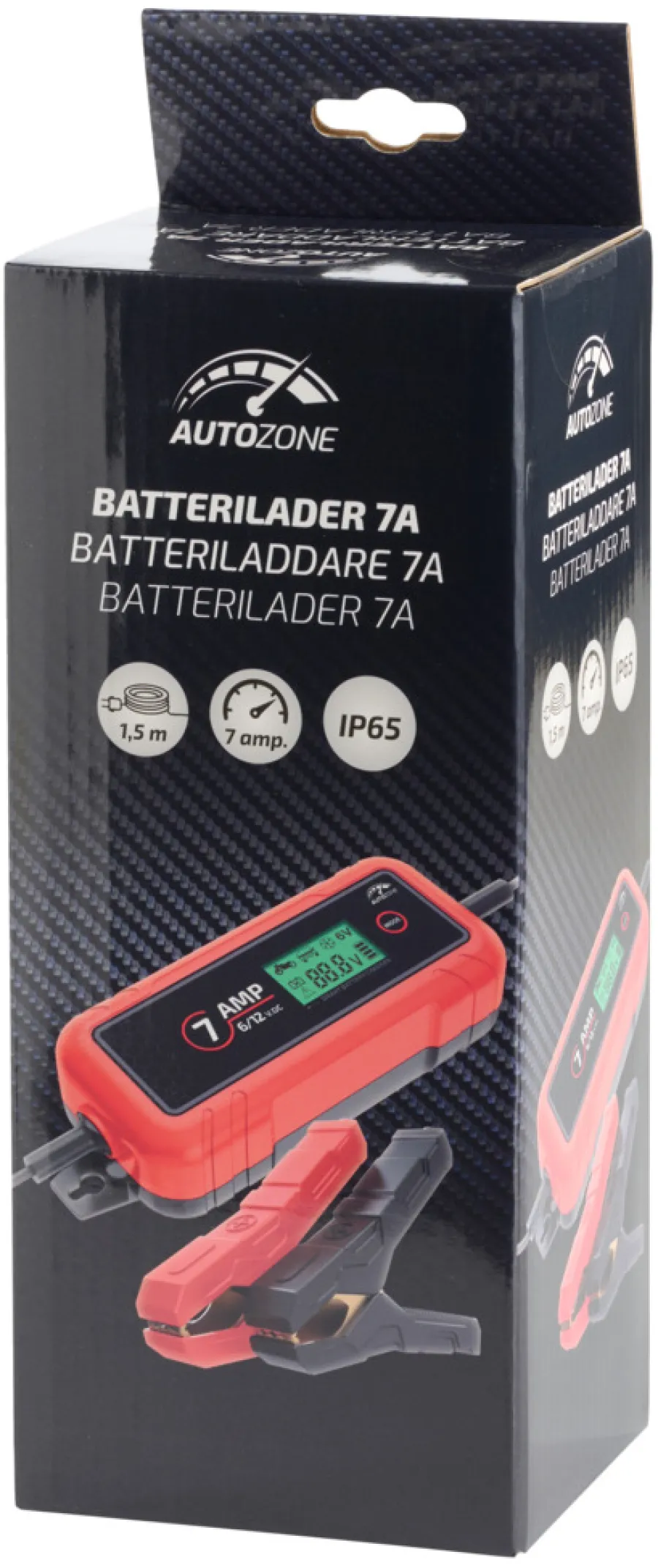 AutoZone® Autobatterier, El-Ladere & Ladekabler|Batterilader 7A/6-12 V - AutoZone
